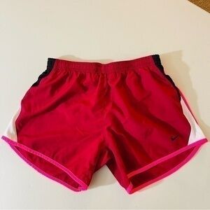 Nike Dr-Fit Active Athletic Shorts Size Large Red/Pink